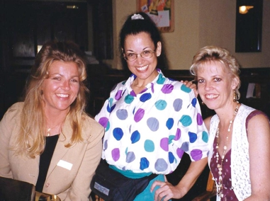 Paula and Corinne at the Sheraton, Dubai